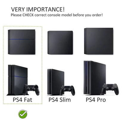 DATA FROG Vertical Stand for PS4 Fat Console | Anti-Slip Cooling Holder