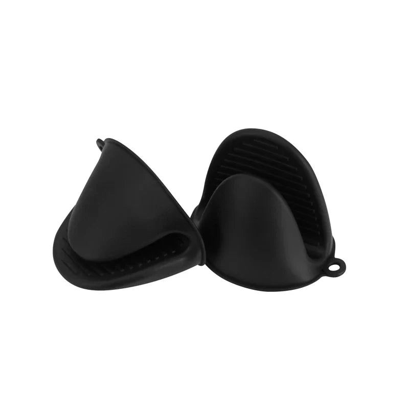 Silicone Heat Resistant Pinch Mitts | Anti Scalding Non Slip Oven Gloves for Cooking and Baking