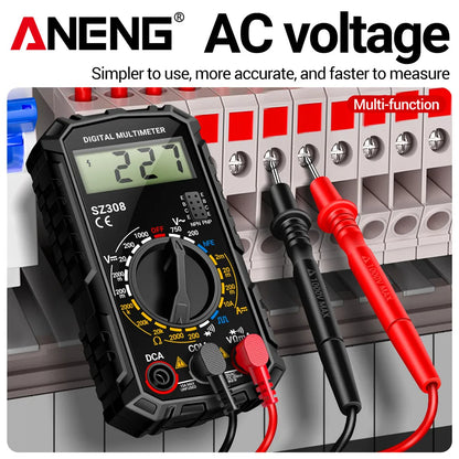 ANENG SZ308 1999 Count Digital Multimeter | High-Precision AC/DC Tester