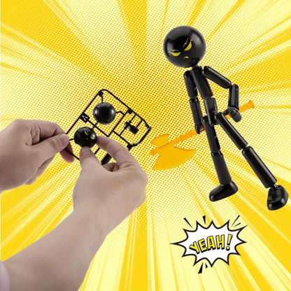 Multi-jointed Stickman Action Figure | 3D Printing Mannequin Toy