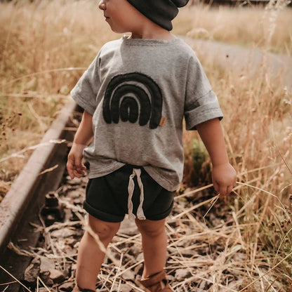 Kids Cotton Short Sleeve T-Shirt – Soft Casual Tee for Babies and Toddlers, Unisex Summer Wear