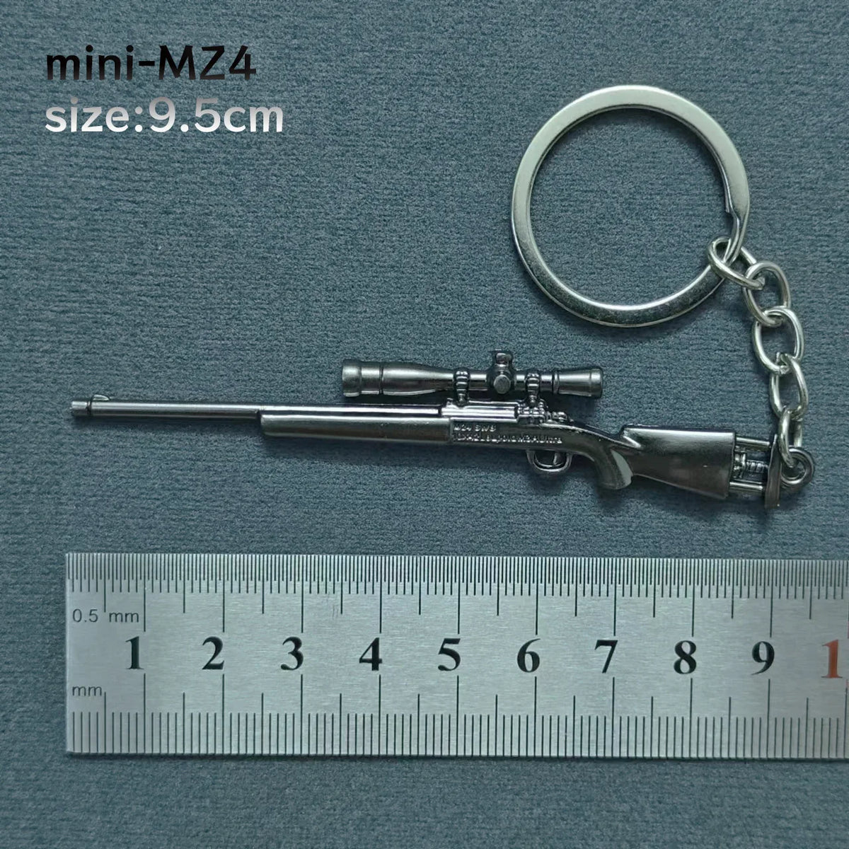 Mini Keychain Pendant 98k Alloy Gun Model | PUBG Battlefield Gift for Men