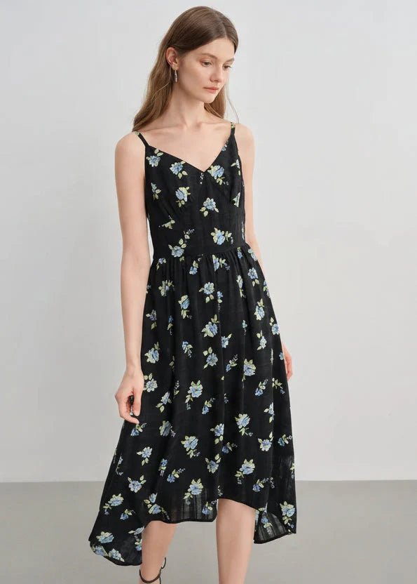 Floral Summer Dress Romantic Holiday Style