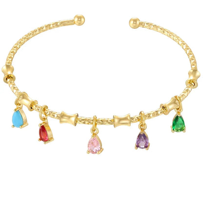 Golden Star Charm Cuff Bracelet | Trendy Fashion Jewelry for Women