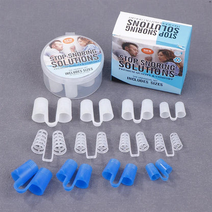 Silicone Anti Snore Nasal Dilators | Professional Sleeping Aid for Snoring Relief