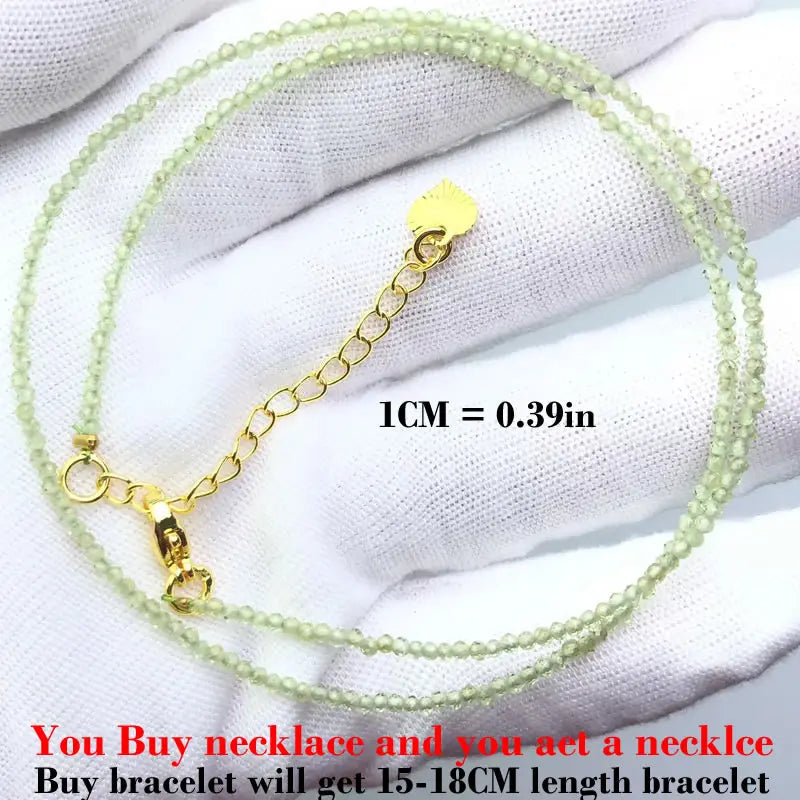 Fashion Faceted 2mm Beads Necklace | Mini Natural Stone Amethyst Quartz Agate Choker