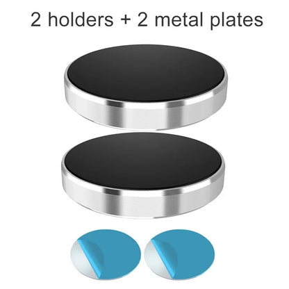 Magnetic Car Phone Holder Magnet Mount Bracket Stick on Car Dashboard Wall Mobile Cell Support in Car for iPhone Samsung Xiaomi