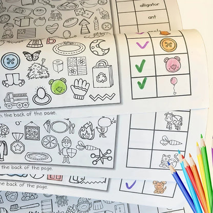 Children's Coloring Books with Hidden Objects | Interactive Find-and-Color Activity Books