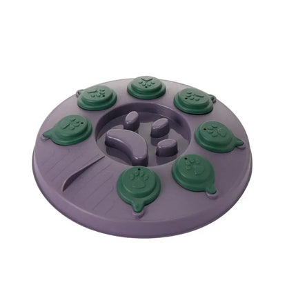 Interactive Dog Puzzle Slow Feeder – Non-Slip Food Dispenser for Dogs & Cats