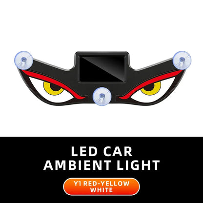 Devil's Eye Car Window Light | Solar and USB-C Rechargeable Warning Lamp