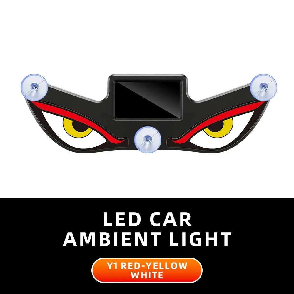 Devil’s Eye Car Warning Light | Solar and USB-C Rechargeable Safety Lamp