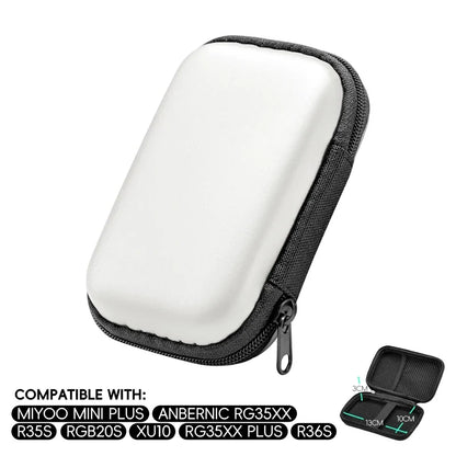 Hard Case for RG35XX Plus / Miyoo Mini Plus / R36S / R35S | Anti-Shock Portable Gaming Carrying Pouch