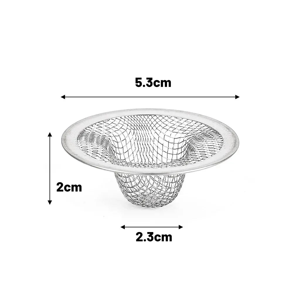 Kitchen Sink Strainer | Stainless Steel Mesh Drain Filter for Sink and Bathroom