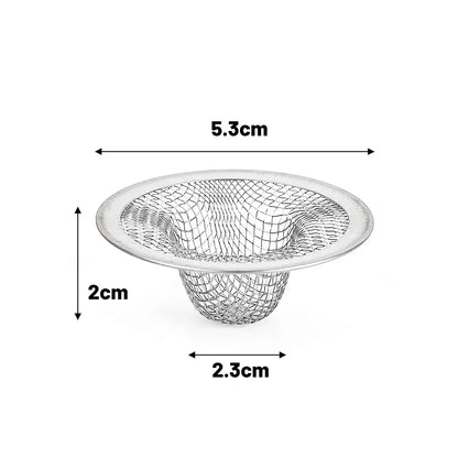 Kitchen Sink Strainer | Stainless Steel Mesh Drain Filter for Sink and Bathroom
