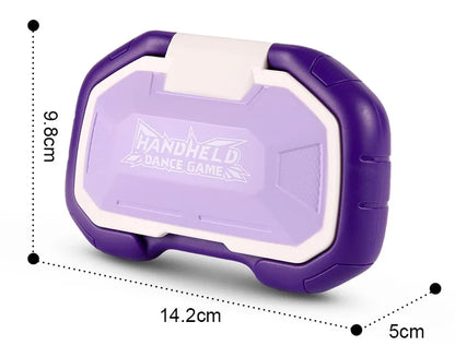 Push-button Quick Push Game Machine Toys Children Puzzles Decompression Music Level Games Breaking Handheld Flip Dancing Machine