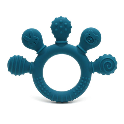 Silicone Baby Teether – Sensory Chew Beads for Anxiety & Teething Relief, 0-12 Months