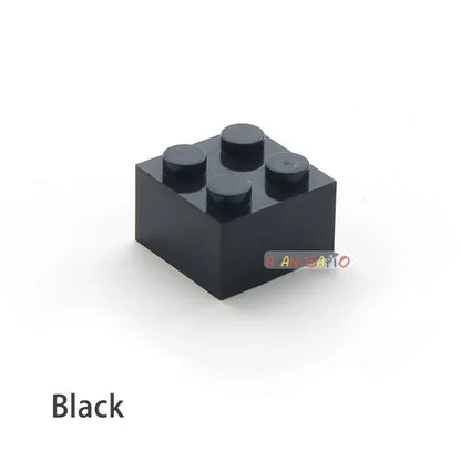 60pcs DIY Building Blocks Thick Figures Bricks 2x2 Dots | Educational Creative Toy for Children
