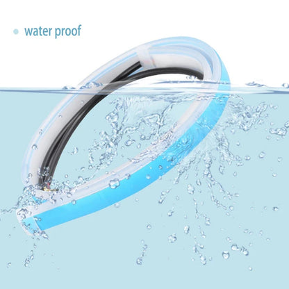 12V LED Car Daytime Running Light | Flexible Waterproof Strip with Flowing Turn Signal