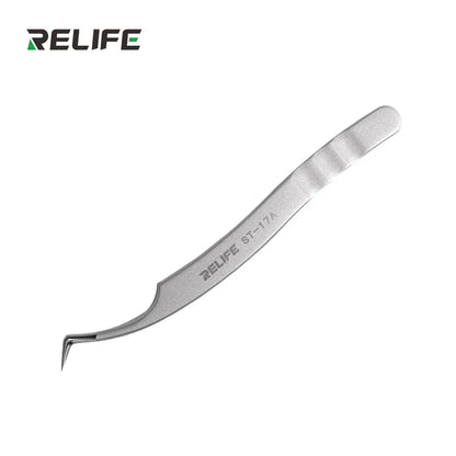 RELIFE ST-17A Ultra-Precision Tweezers | IC Chip Tinning & BGA Stencil Repair Tool