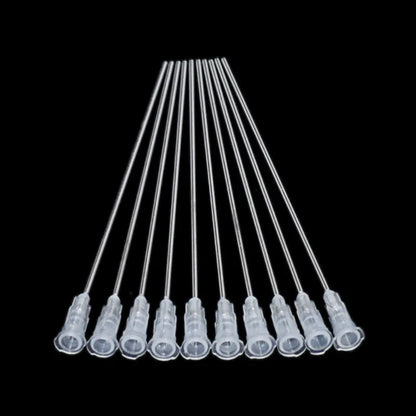 10Pcs Liquid Dispenser Syringe Blunt Needle Tips | Stainless Steel Glue Dispensing