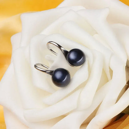 Dainashi Freshwater Pearl Earrings | 925 Sterling Silver Drop Earrings for Women