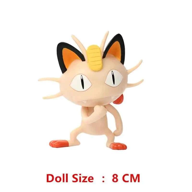 Pokemon 4-13Cm New Cartoons Movie Anime Figure Pikachu Mewtwo Charmander Blastoise Gurado Pet Action Model Toy Gifts