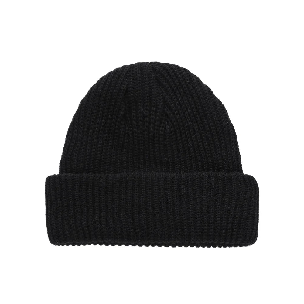 Baby Knitted Turban Hat for Boys Girls | Solid Color Winter Beanie