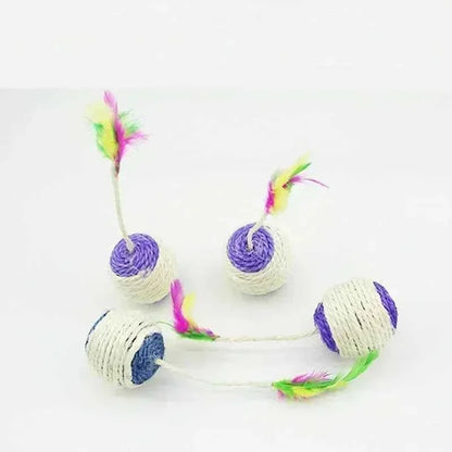 Durable Sisal Ball Cat Toy