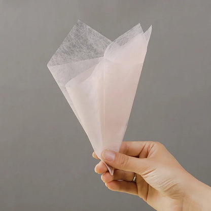 40Pcs Soft Cotton Flower Wrapping Paper | Bouquet Lining for DIY Gifts