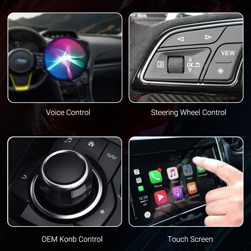 2025 NEW Wireless Carplay Adapter Android Auto 2in1 Smart Mini Box WIFI BT Auto Connect For Toyota Volvo Benz MG Kia MAZDA FORD