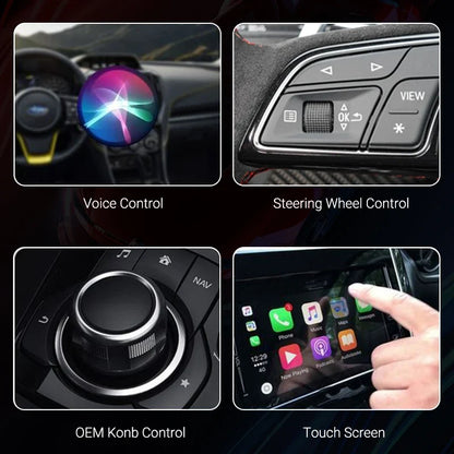 2025 NEW Wireless Carplay Adapter Android Auto 2in1 Smart Mini Box WIFI BT Auto Connect For Toyota Volvo Benz MG Kia MAZDA FORD