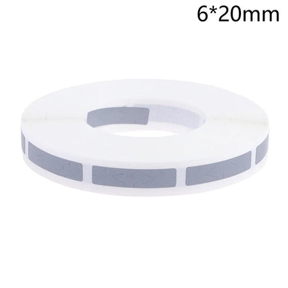 1000 Scratch Off Sticker Labels | Grey Roll for Games, Weddings & Confidential Data