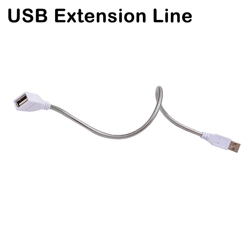 Mini USB LED Desk Lamp | 8 Color Night Light with Eye Protection