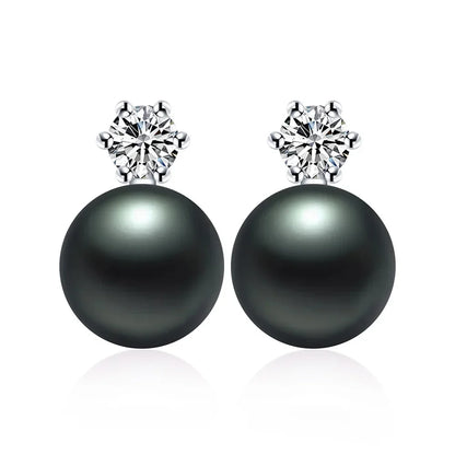 Real Freshwater Pearl Stud Earrings | 100% Genuine AAAA Pearl in 925 Sterling Silver