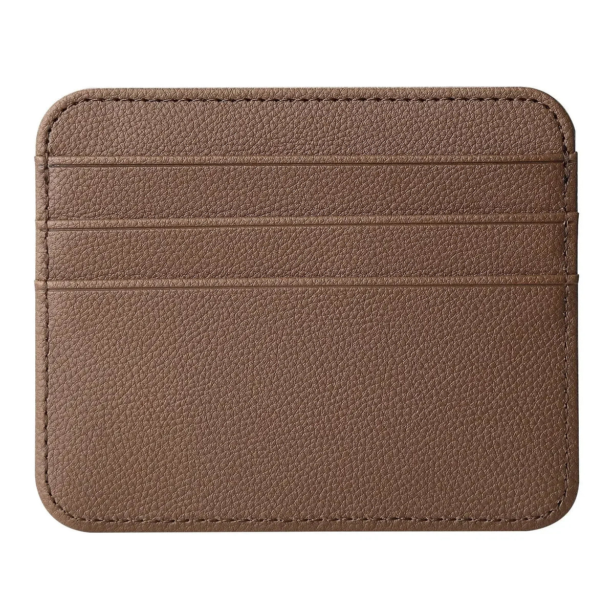 Slim Thin Mini ID Card Holder | PU Leather Credit Card Case for Men and Women