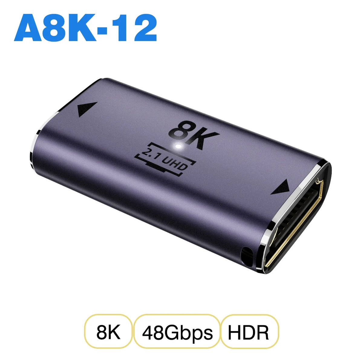 HDMI-Compatible Adapter | Mini and Micro HDMI to HDMI 2.1 Converter 48Gbps 8K60Hz 4K120Hz