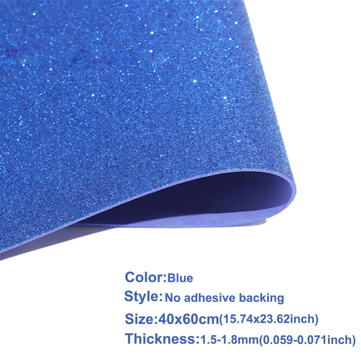 Glitter Foam Paper Sheets for DIY Crafts | Sparkle EVA Craft Foam 40x60cm
