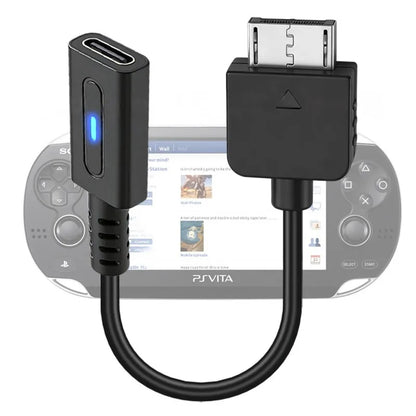 For PS Vita 1000 PD Charging Adapter | USB C Female Plug Converter with Indicator Light for PlayStation Vita 1000