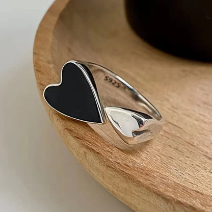 VENTFILLE 925 Sterling Silver Irregular Ring | Geometric Minimalist Jewelry for Women