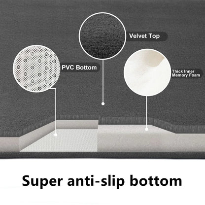 3D Cobblestone Bathroom Mat – Non-Slip Absorbent Quick-Dry Floor Rug