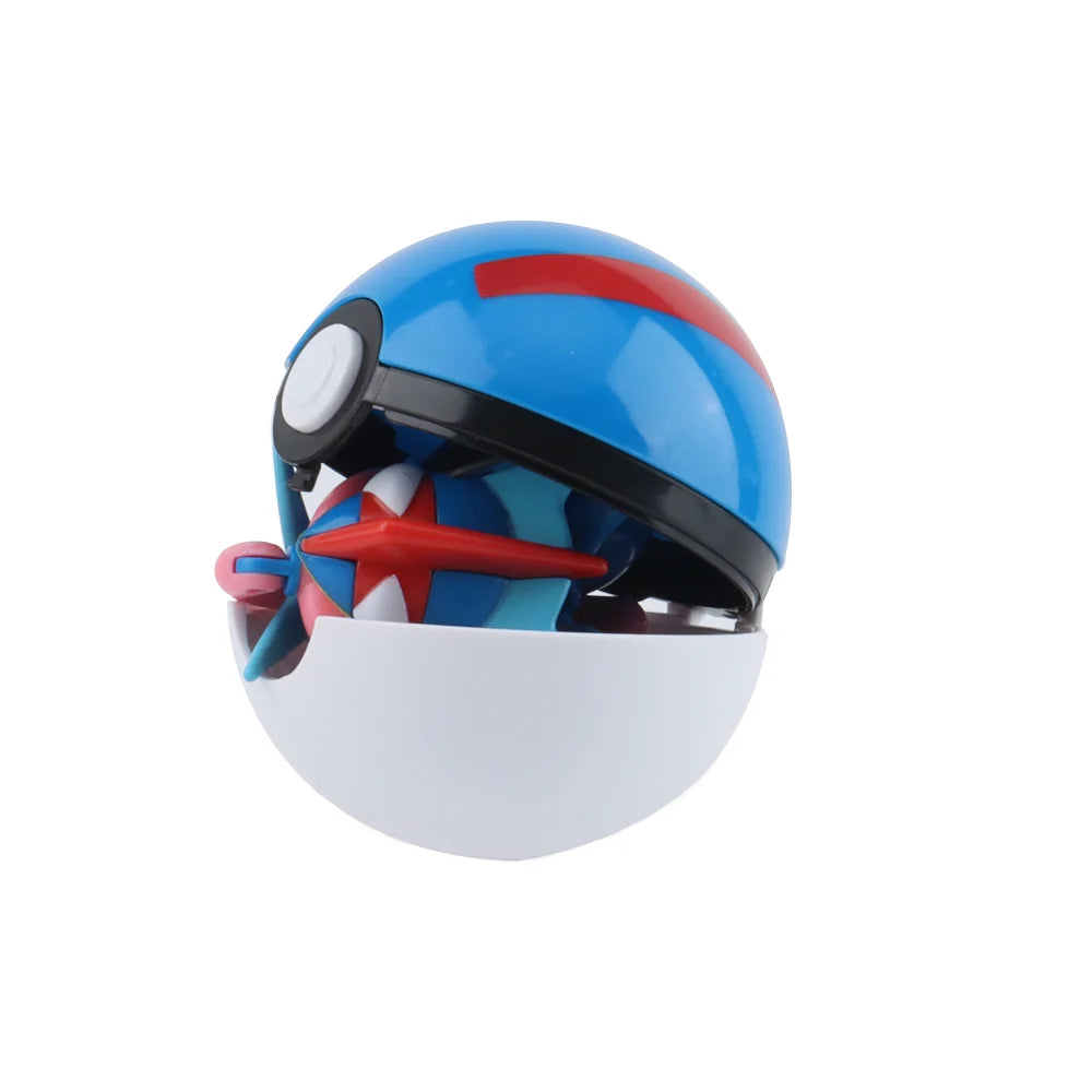 Pokemon Figures Toys Pocket Monsters Ball Model Pikachu Gengar Pokeball Dragonite Snorlax Pokeball Action Figures Toy