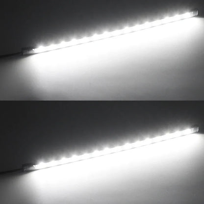 2pcs Car Ambient Lighting Strip | Waterproof 12V LED Decorative Neon Lamp for Auto Interior
