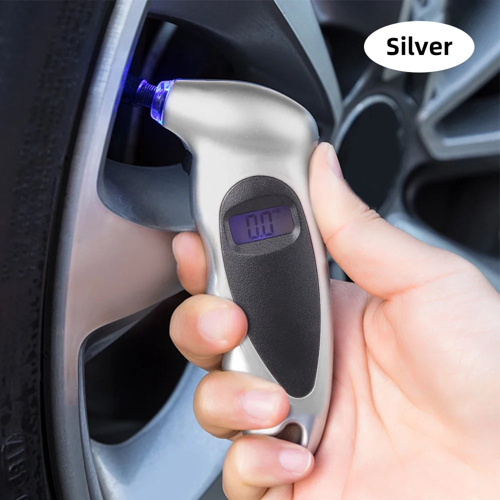 Digital Tire Pressure Gauge | High Precision Backlit Car Tyre Air Meter