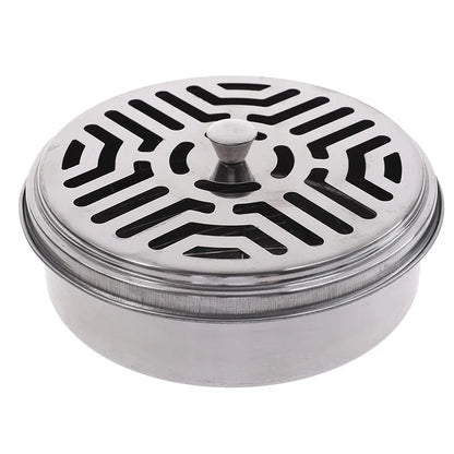 Mosquito Coil Holder | Mesh Stand Incense Burner for Camping and Garden