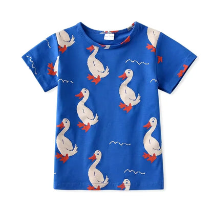 Kids Cotton Sweatshirt | Unisex Cartoon Top for Toddlers