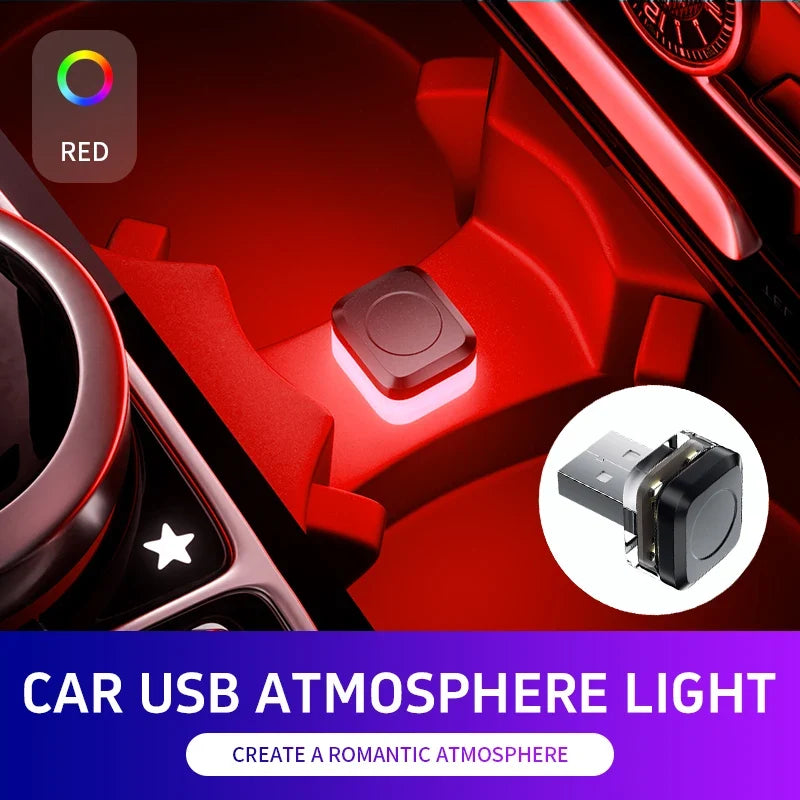 5V Car Mini USB LED Ambient Light | Decorative Atmosphere Lamp for Home Office Computer