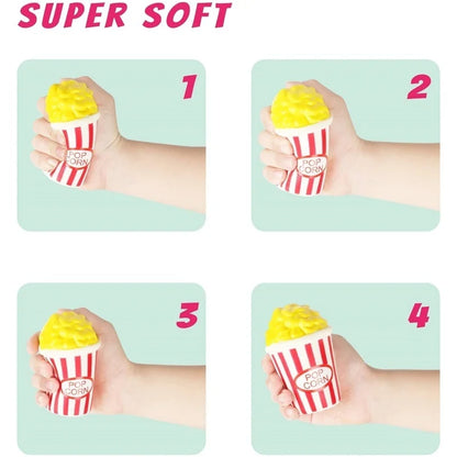 Popcorn Squeeze Toys | Kawaii Slow Rising Stress Relief Gifts