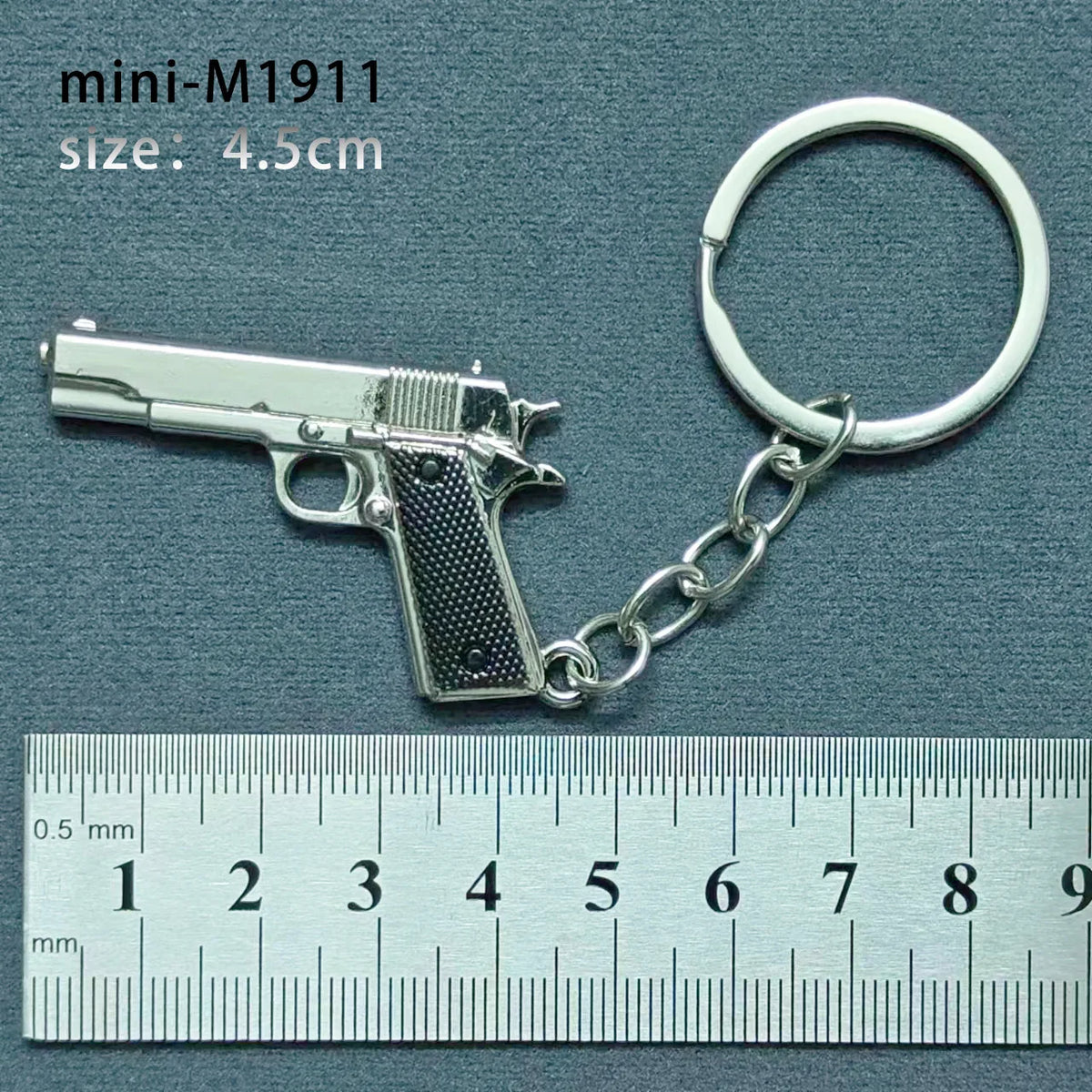 Mini Keychain Pendant 98k Alloy Gun Model | PUBG Battlefield Gift for Men