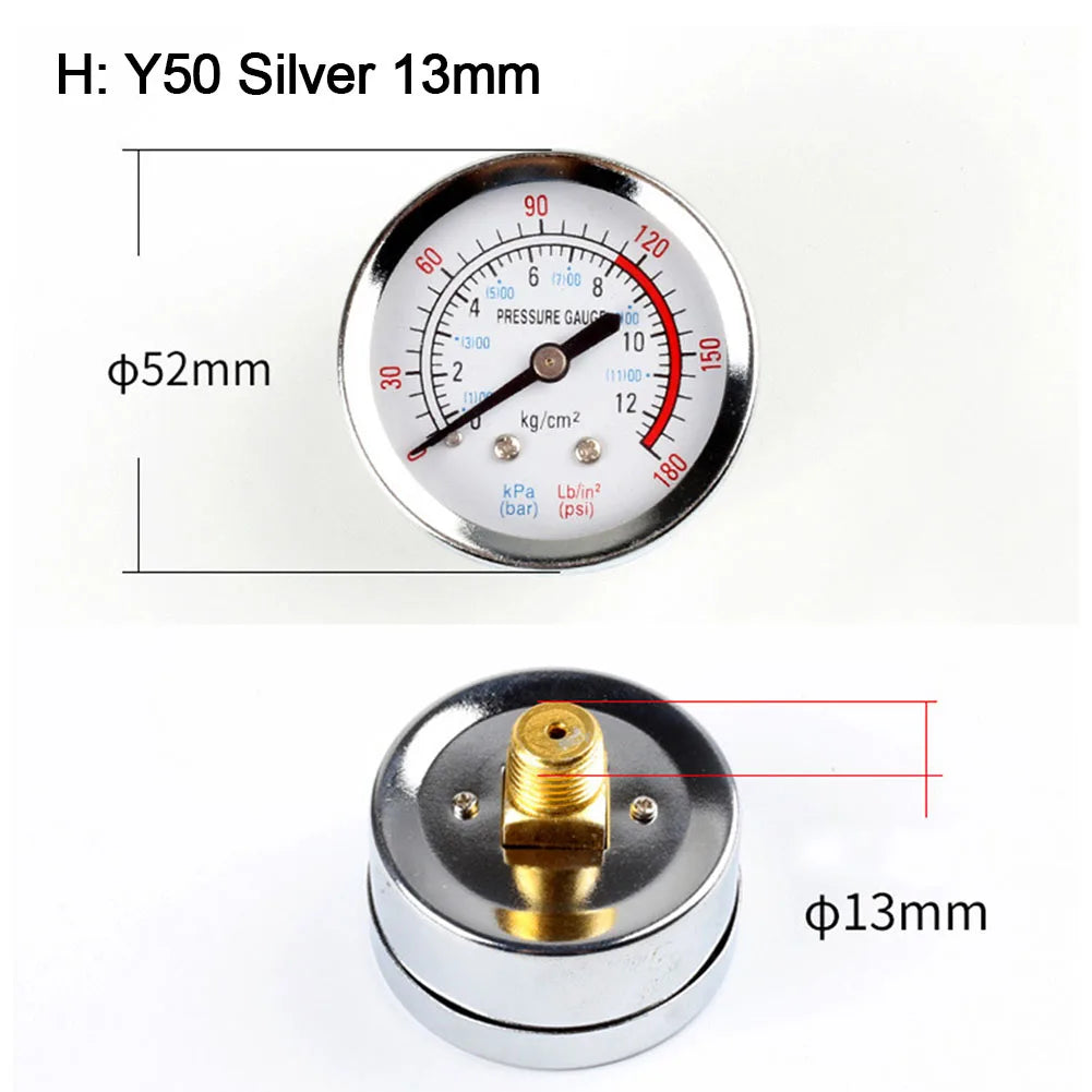 1pc Pressure Gauge for Air Compressor | Power Tool Replacement Accessory