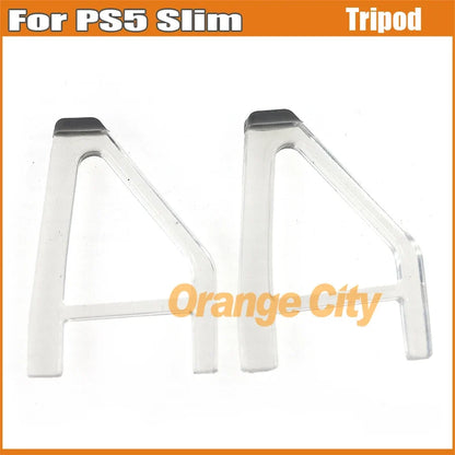 1Pair PS5 Slim Triangular Stand | Anti-Slip Heat Dissipation Bracket for Optical Drive Version